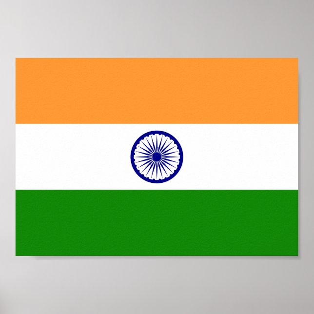 India Flag Poster (Front)