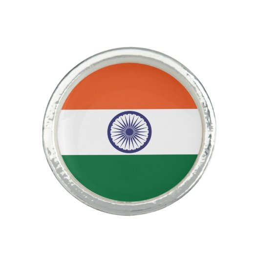 India Flag Ring (Front)