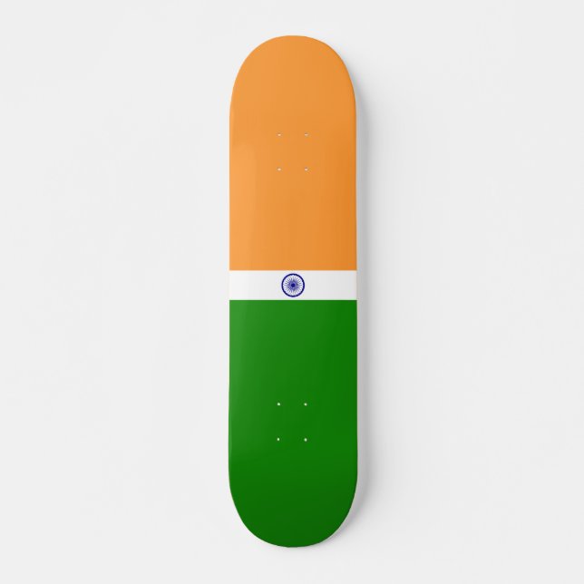 India flag skateboard (Front)