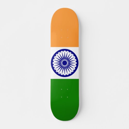 India flag skateboard