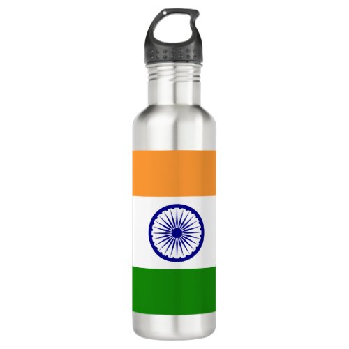 India Flag Stainless Steel Water Bottle