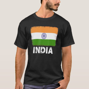 India Flag   Support Indian People Women Men   T-Shirt