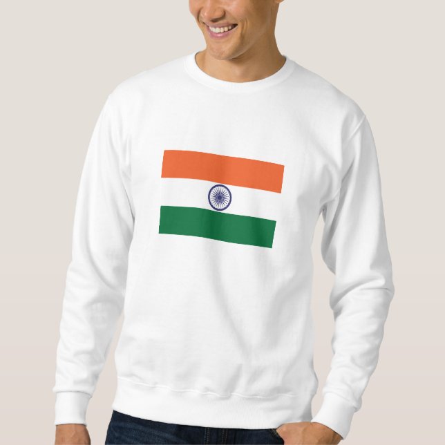 India Flag Sweatshirt (Front)