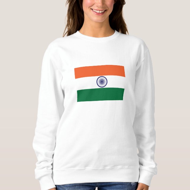 India Flag Sweatshirt (Front)