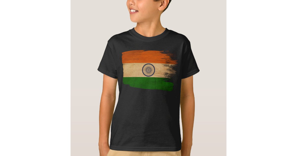 Indian Flag T Shirt