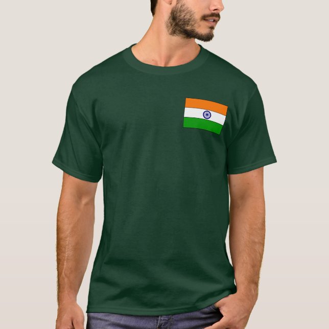India Flag T-shirts and Gifts (Front)