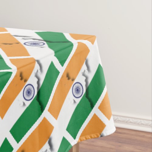 INDIA Flag Tablecloth