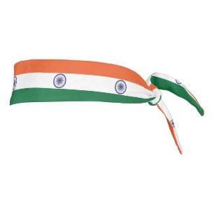 India Flag Tie Headband