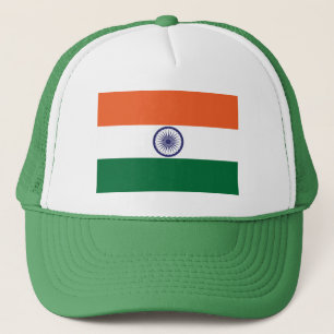 India Flag Trucker Hat