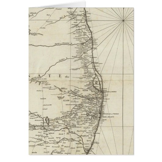 India Geographical Map Cards (Front)