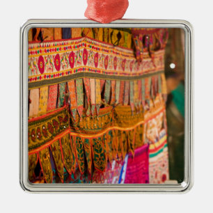INDIA, Goa, Baga: Saturday Evening Market (NR) Metal Ornament