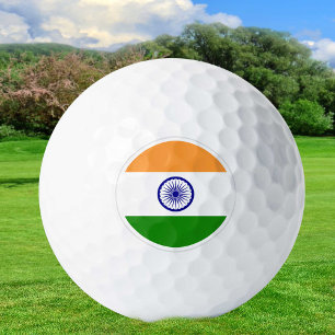 India Golf Balls, Indian Flag Golfers / Patriots Balls