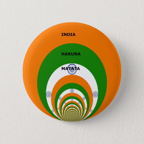 India HAKUNA MATATA Button