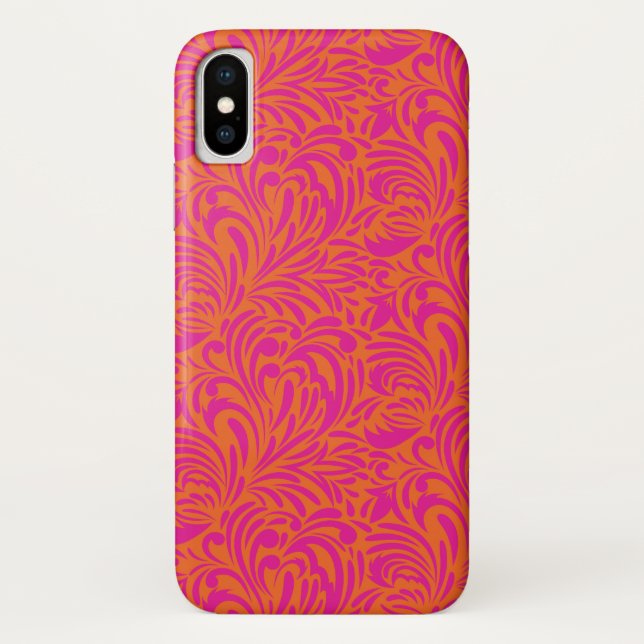 India Hindu Color Pattern iPhone Case (Back)