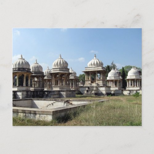 India Historic Architectural Wonders Rajasthan Postcard