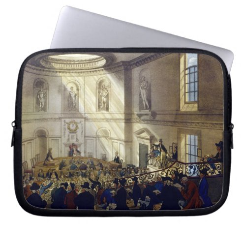 India House The Sale Room from Ackermanns Micr Laptop Sleeve