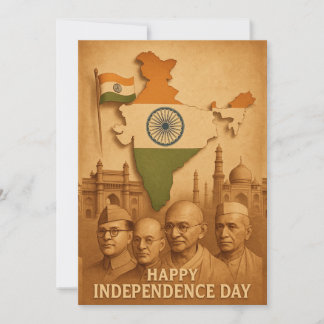 India Independence Day Card
