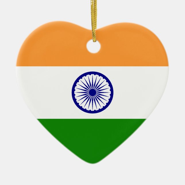 India, India Ceramic Ornament (Front)