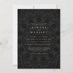 India Indian Hindu Hindi Wedding Invitation