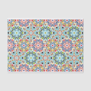 India Inspire Abstract Geometric pattern decoupage Tissue Paper