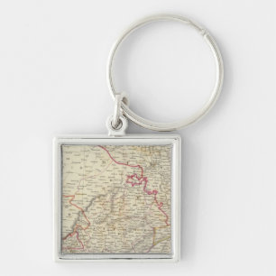 India IX Keychain