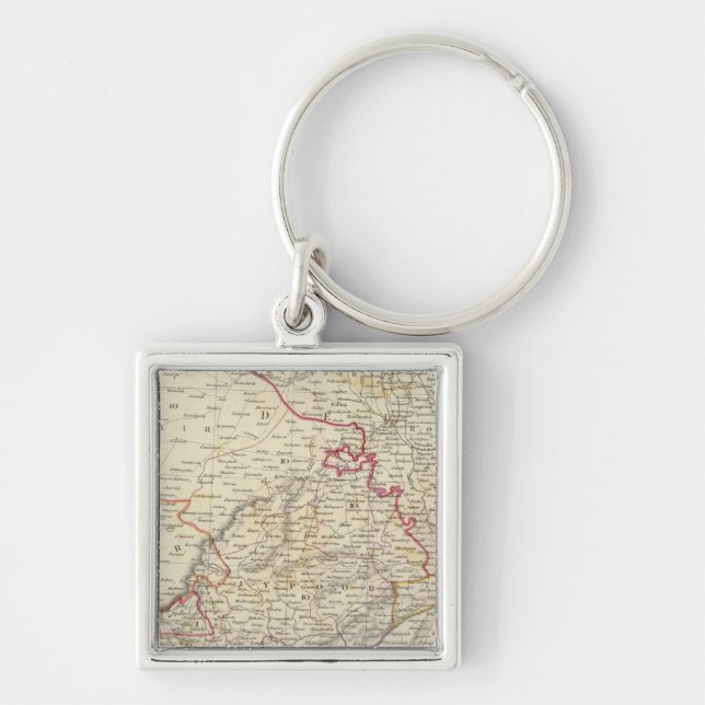 India IX Keychain (Front)
