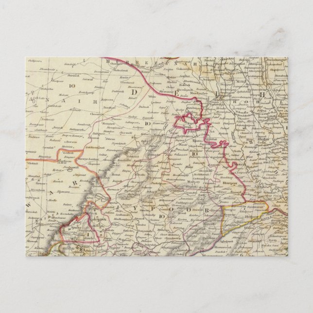 India IX Postcard (Front)