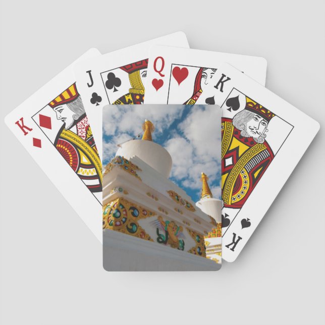 India, Jammu & Kashmir, Ladakh, Leh Poker Cards (Back)