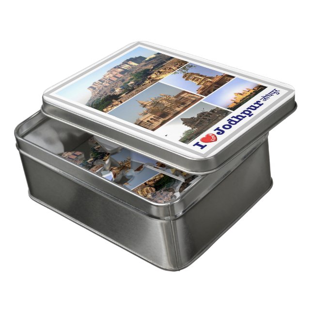 India - Jodhpur - I Love - Jigsaw Puzzle (Lid Open)