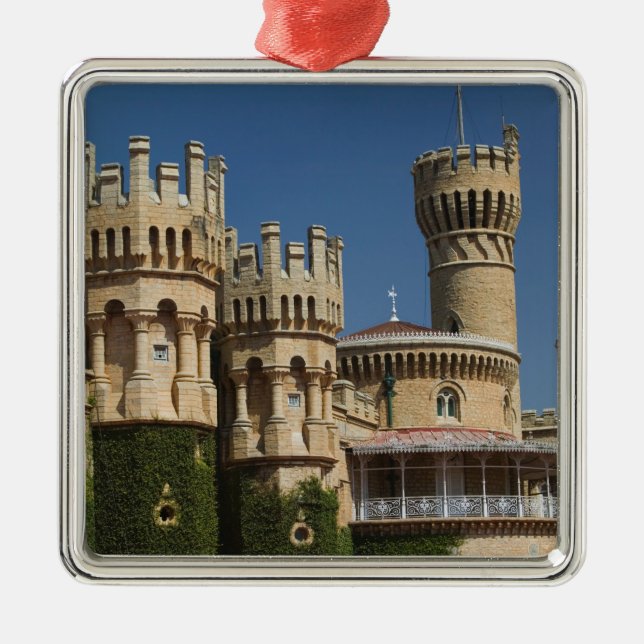 INDIA, Karnataka, Bangalore: Bangalore Palace Metal Ornament (Front)