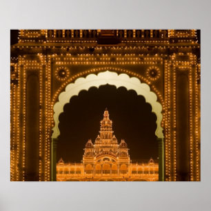 INDIA, Karnataka, Mysore : Majaraja's Palace (b. 3 Poster