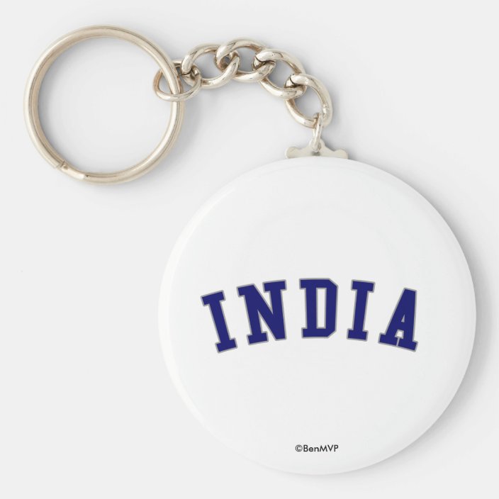 India Keychain