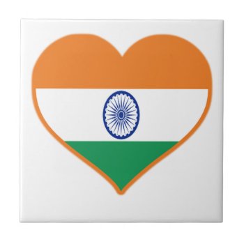 India Love Ceramic Tile by robby1982 at Zazzle