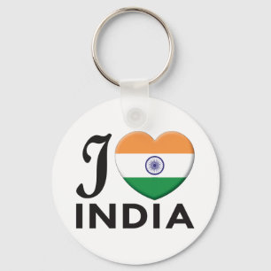 India Love Keychain