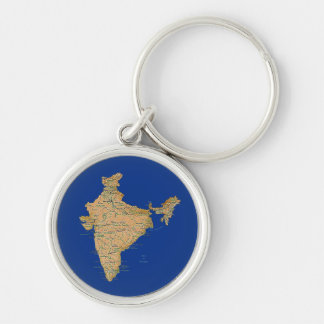 India Map Keychain