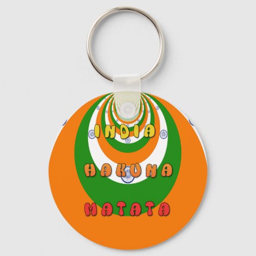 INDIA MATATA HAKUNA KEYCHAIN