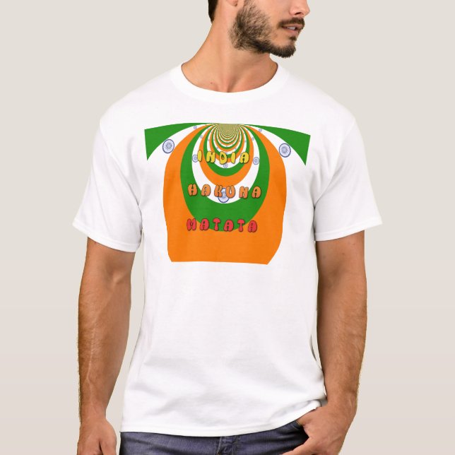 INDIA MATATA HAKUNA T-Shirt (Front)