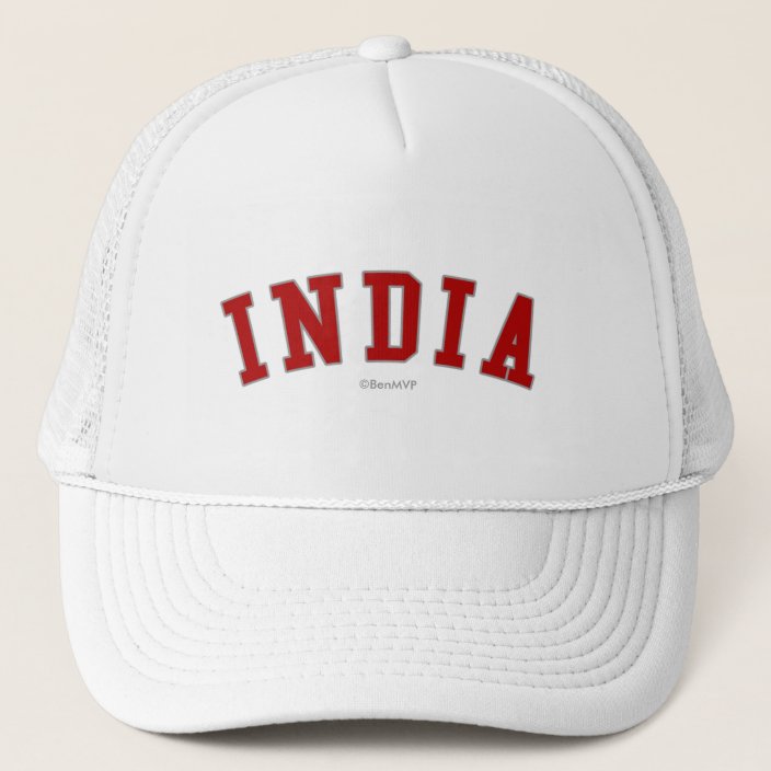 India Mesh Hat
