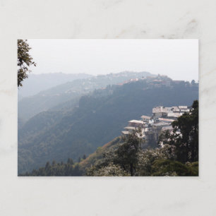 India Mountains Postcard