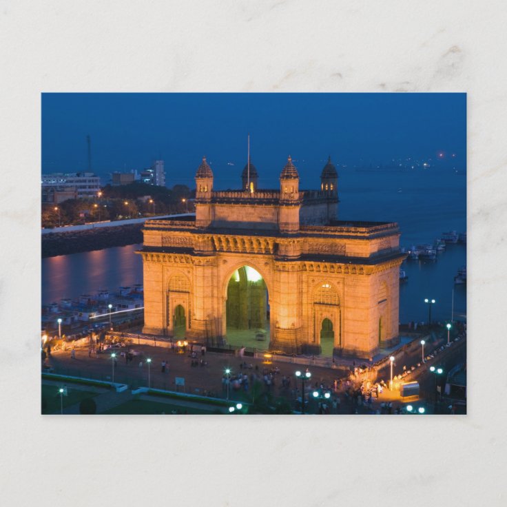 INDIA, Mumbai (Bombay) Gateway of India / Postcard Zazzle