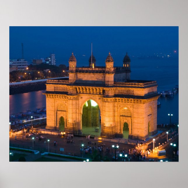 INDIA, Mumbai (Bombay): Gateway of India / Poster (Front)
