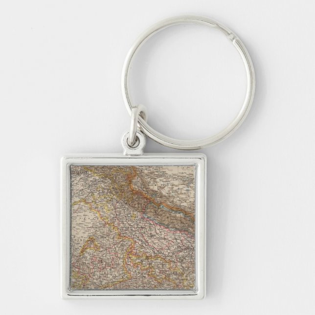 India North Keychain (Front)