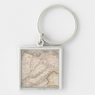 India, Pakistan Keychain