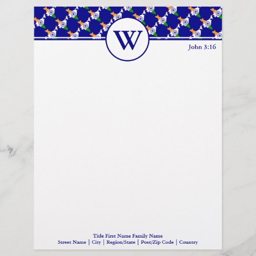 INDIA Patriotic Personalized Business Letterhead