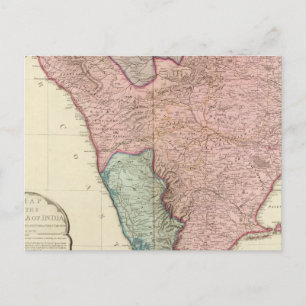 India peninsula South Postcard