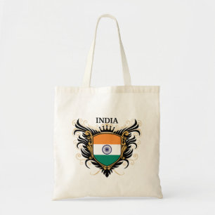 India [personalize] tote bag