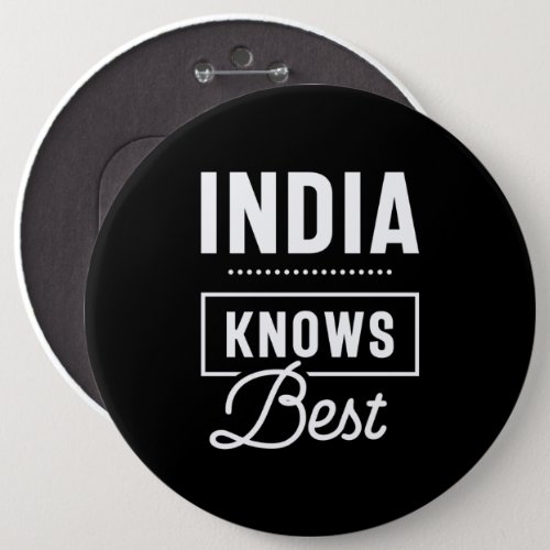 India Personalized Name Birthday Gift Button