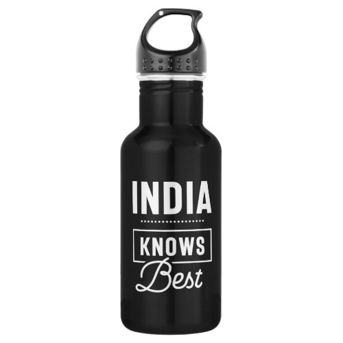 India Personalized Name Birthday Gift Stainless Steel Water Bottle