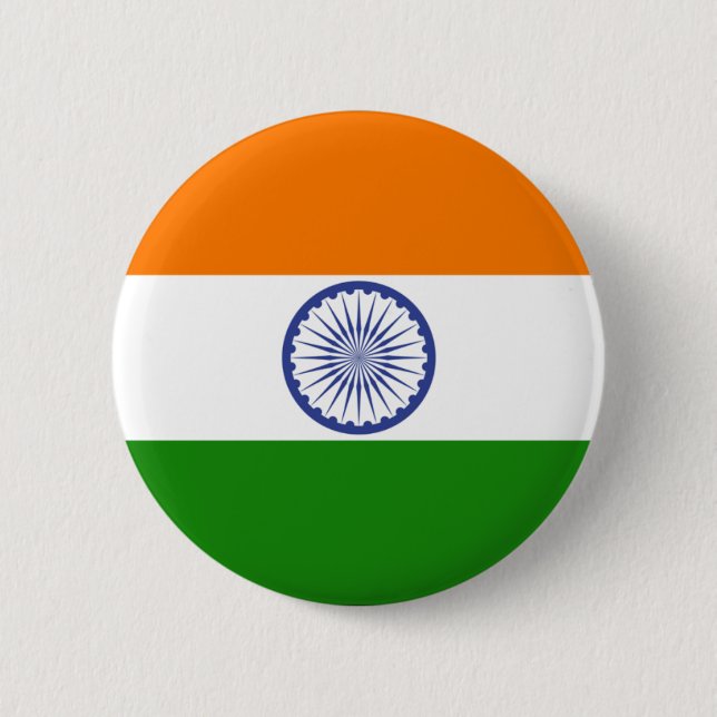 India Pinback Button (Front)
