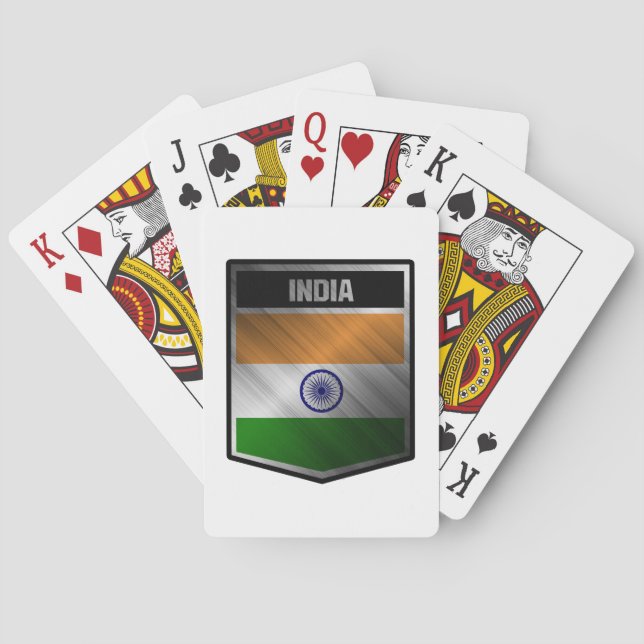 India Poker Cards (Back)